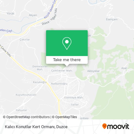 Kalıcı Konutlar Kert Ormanı map
