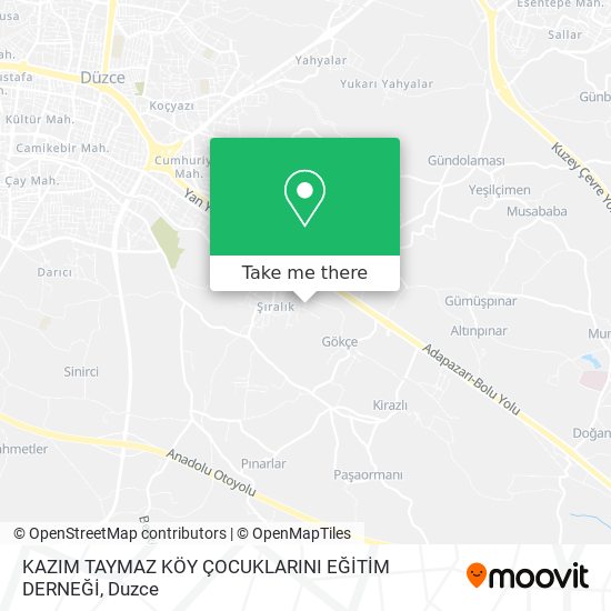 KAZIM TAYMAZ KÖY ÇOCUKLARINI EĞİTİM DERNEĞİ map