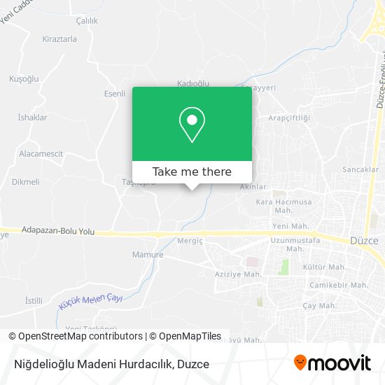 Niğdelioğlu Madeni Hurdacılık map