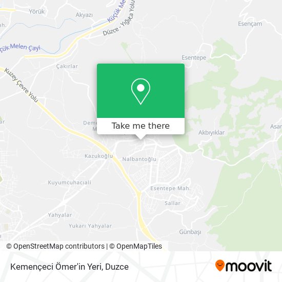 Kemençeci Ömer'in Yeri map