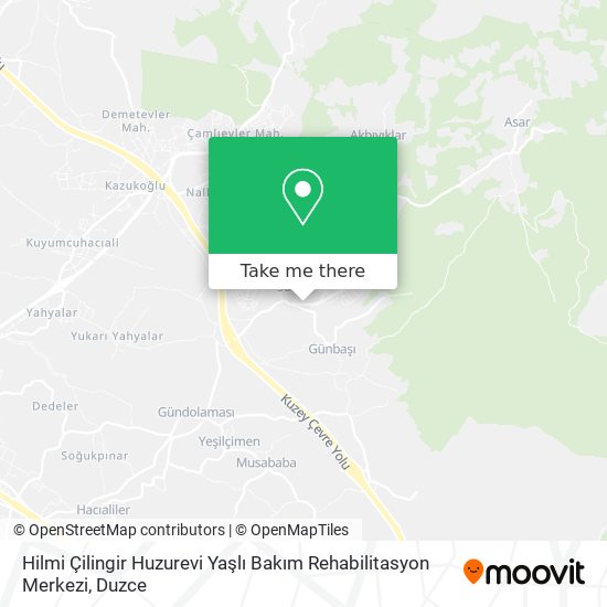 Hilmi Çilingir Huzurevi Yaşlı Bakım Rehabilitasyon Merkezi map
