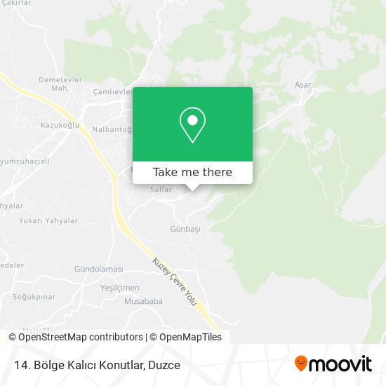 14. Bölge Kalıcı Konutlar map