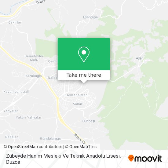 Zübeyde Hanım Mesleki Ve Teknik Anadolu Lisesi map