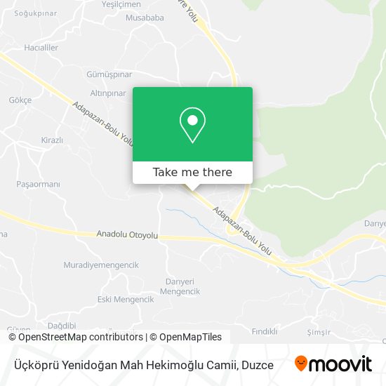 Üçköprü Yenidoğan Mah Hekimoğlu Camii map
