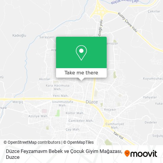 Düzce Feyzamavm Bebek ve Çocuk Giyim Mağazası map