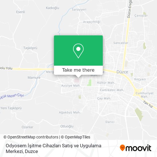 Odyosem İşitme Cihazları Satış ve Uygulama Merkezi map