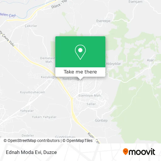 Ednah Moda Evi map