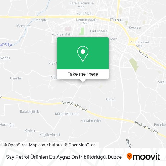 Say Petrol Ürünleri Eti Aygaz Distribütörlügü map