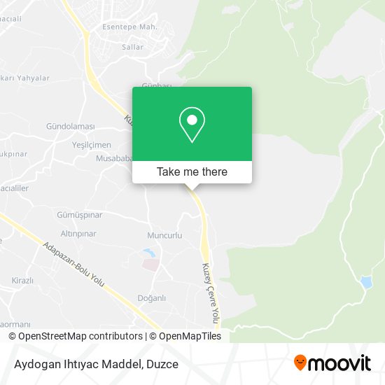 Aydogan Ihtıyac Maddel map