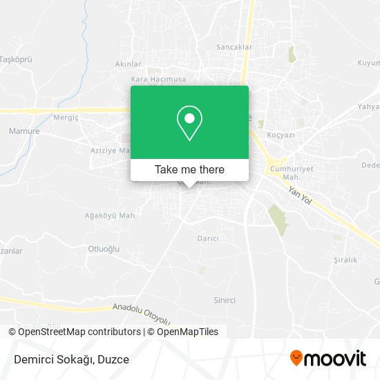 Demirci Sokağı map