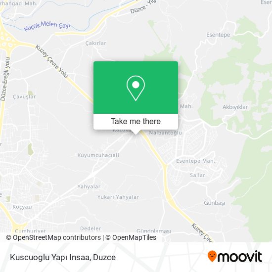 Kuscuoglu Yapı Insaa map