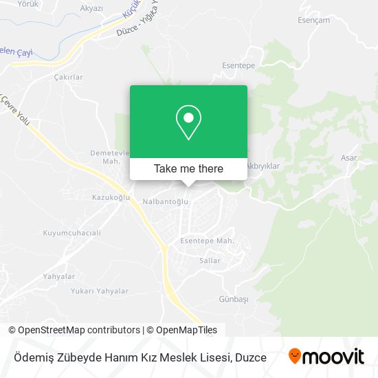 Ödemiş Zübeyde Hanım Kız Meslek Lisesi map