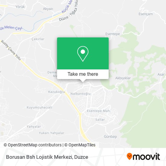 Borusan Bsh Lojistik Merkezi map