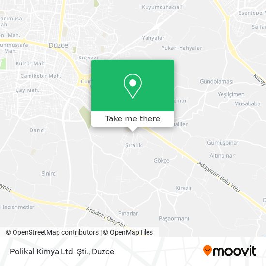 Polikal Kimya Ltd. Şti. map