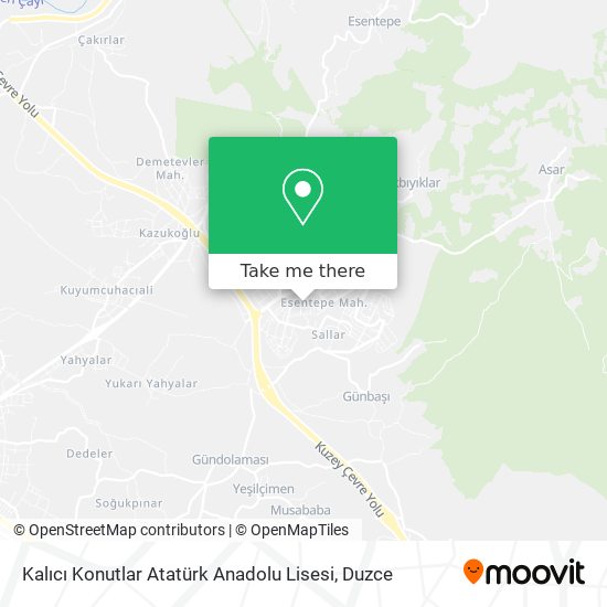 Kalıcı Konutlar Atatürk Anadolu Lisesi map