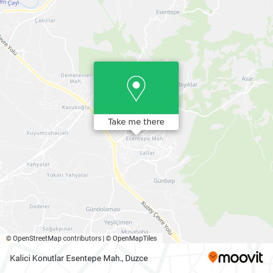 Kalici Konutlar Esentepe Mah. map