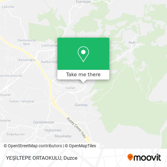 YEŞİLTEPE ORTAOKULU map