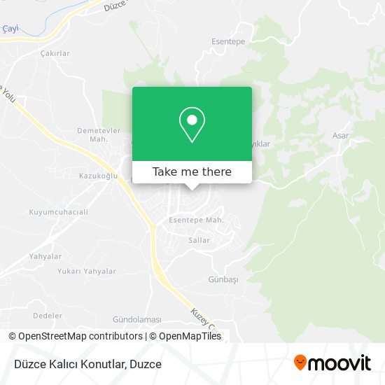 Düzce Kalıcı Konutlar map