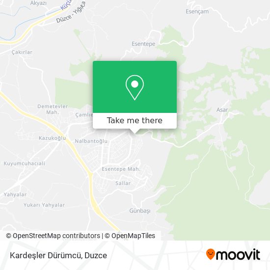Kardeşler Dürümcü map
