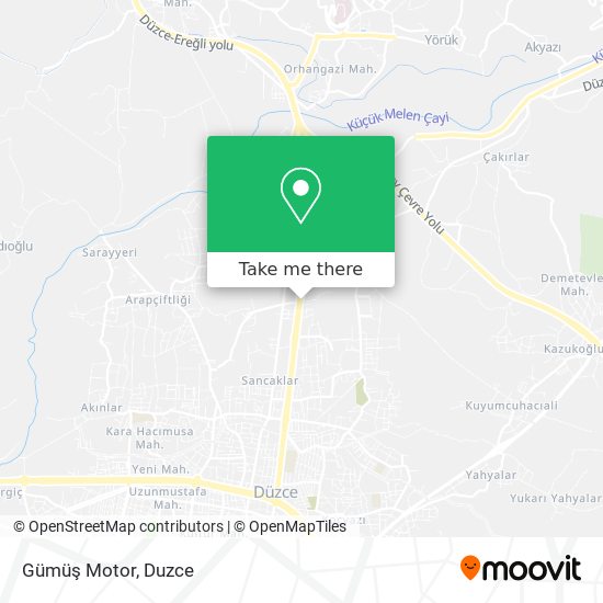 Gümüş Motor map