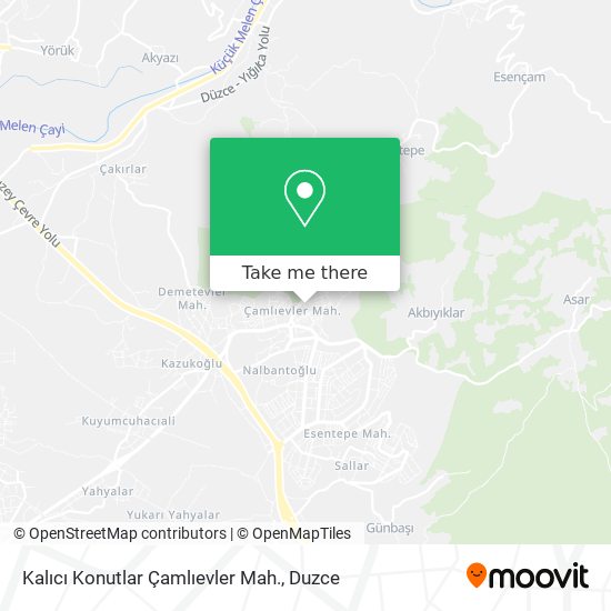 Kalıcı Konutlar Çamlıevler Mah. map