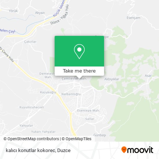 kalıcı konutlar kokorec map