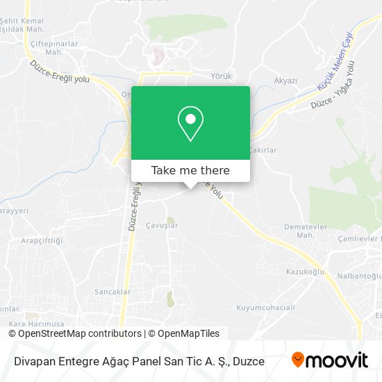 Divapan Entegre Ağaç Panel San Tic A. Ş. map