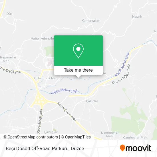 Beçi Dosod Off-Road Parkuru map