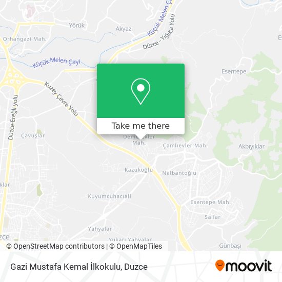 Gazi Mustafa Kemal İlkokulu map