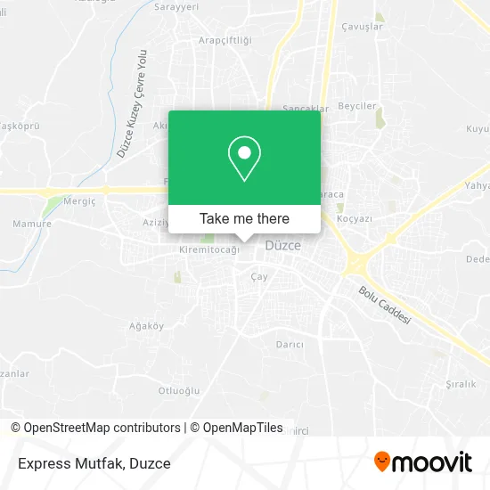 Express Mutfak map