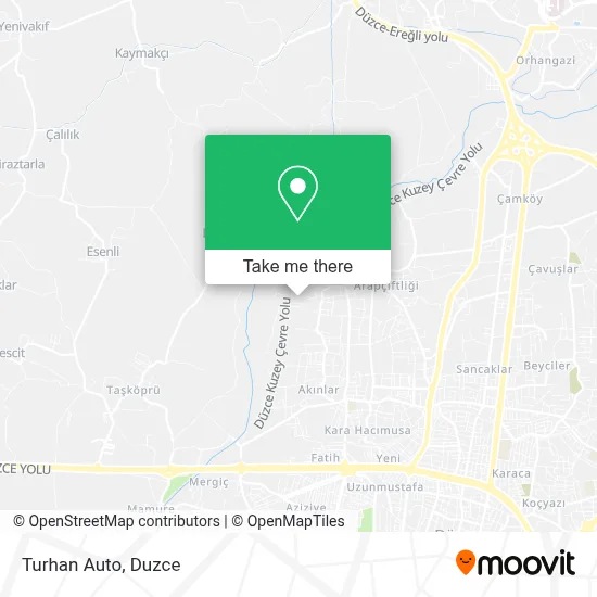 Turhan Auto map