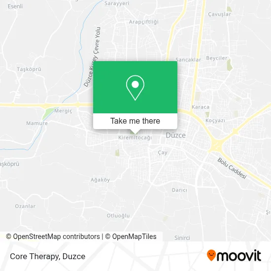 Core Therapy map