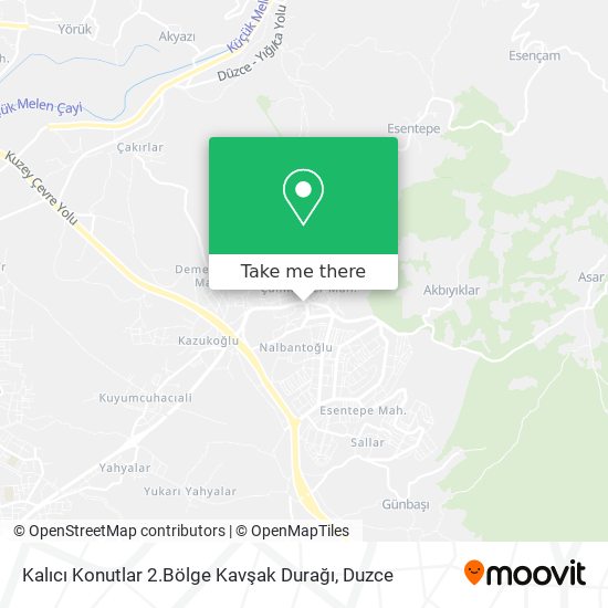 Kalıcı Konutlar 2.Bölge Kavşak Durağı map