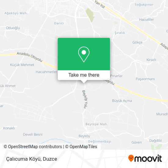 Çalıcuma Köyü map