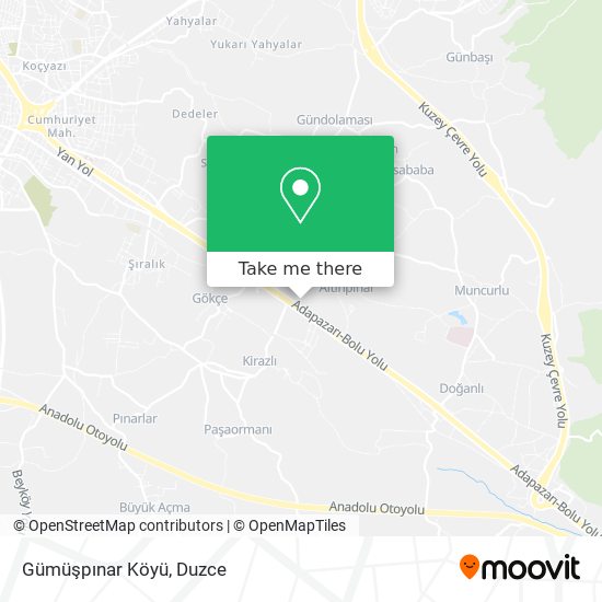 Gümüşpınar Köyü map