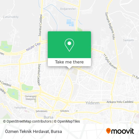 Özmen Teknik Hırdavat map