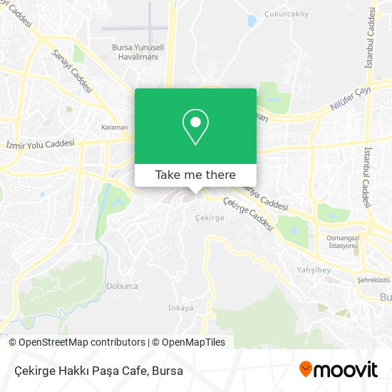 Çekirge Hakkı Paşa Cafe map