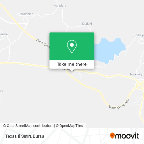 Texas Il Sınırı map