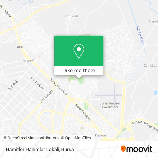 Hamitler Hanımlar Lokali map