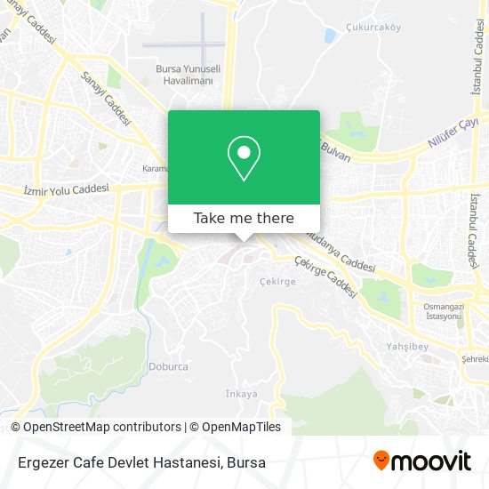 Ergezer Cafe Devlet Hastanesi map
