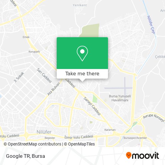 Google TR map