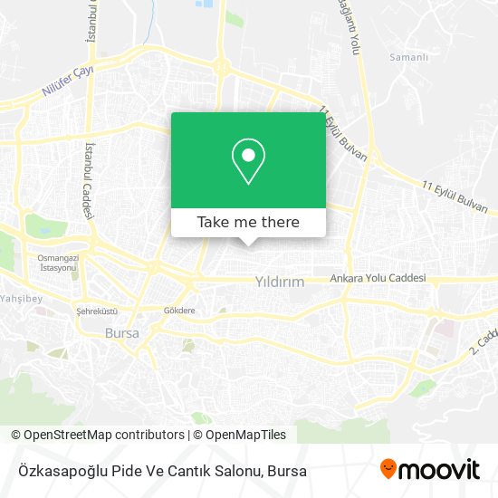 Özkasapoğlu Pide Ve Cantık Salonu map