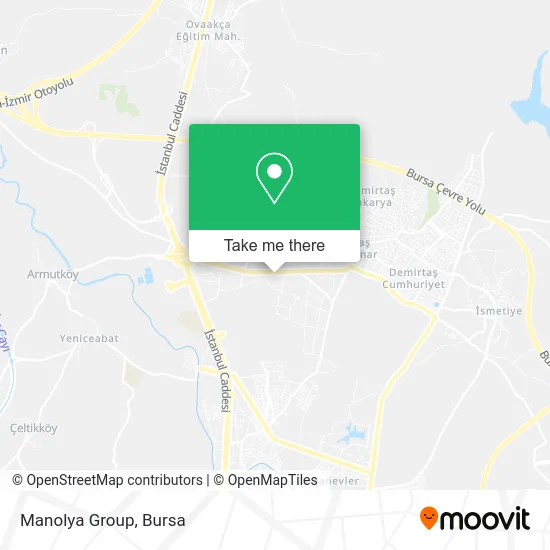 Manolya Group map