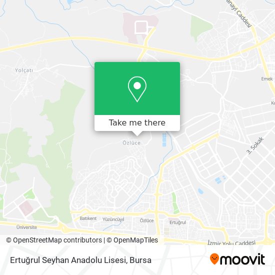 Ertuğrul Seyhan Anadolu Lisesi map