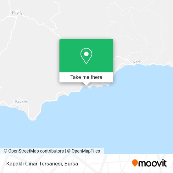 Kapaklı Cınar Tersanesi map