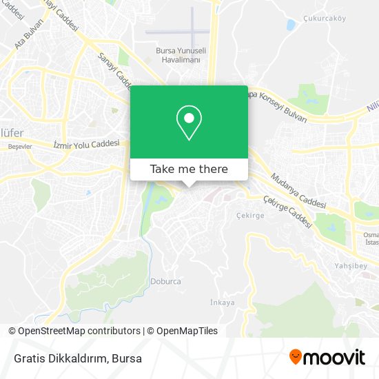 Gratis Dikkaldırım map