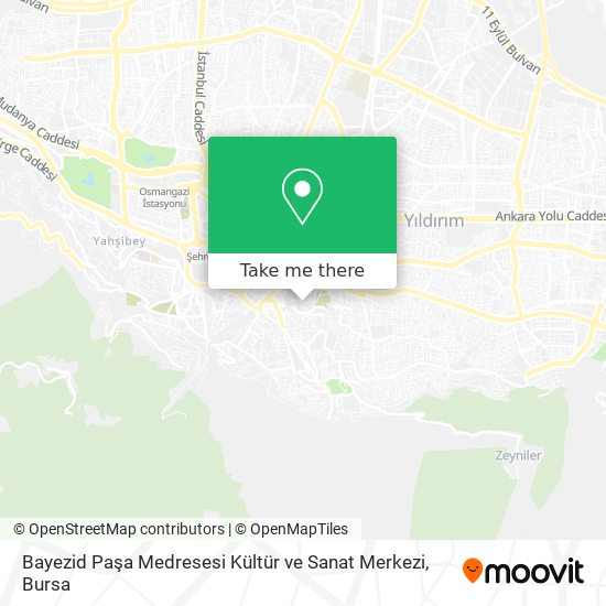 Bayezid Paşa Medresesi Kültür ve Sanat Merkezi map