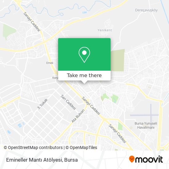 Emineller Mantı Atölyesi map