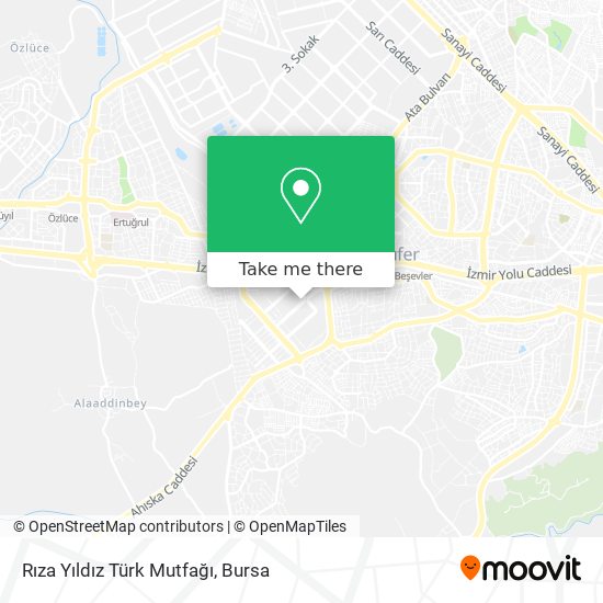 Rıza Yıldız Türk Mutfağı map