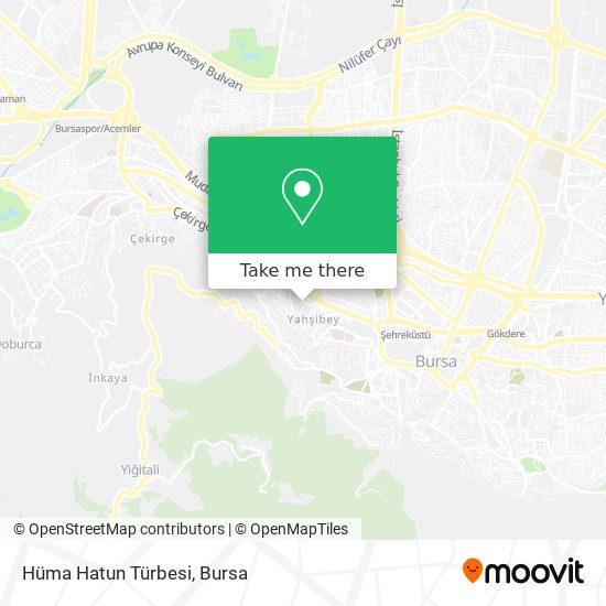 Hüma Hatun Türbesi map